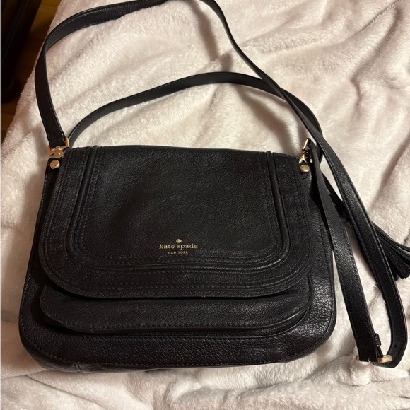 kate spade Handbags - Kate Spade Elegant Black Crossbody Bag